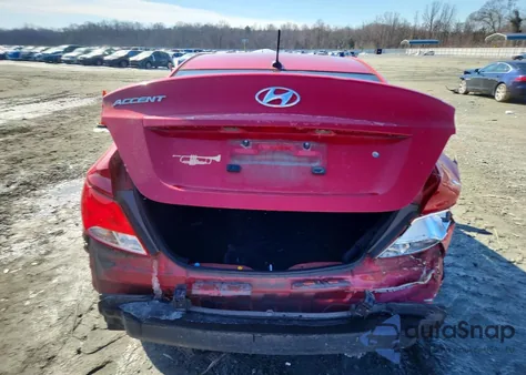 2016 Hyundai Accent Se z USA, uszkodzony, nr VIN KMHCT4AE4GU159396